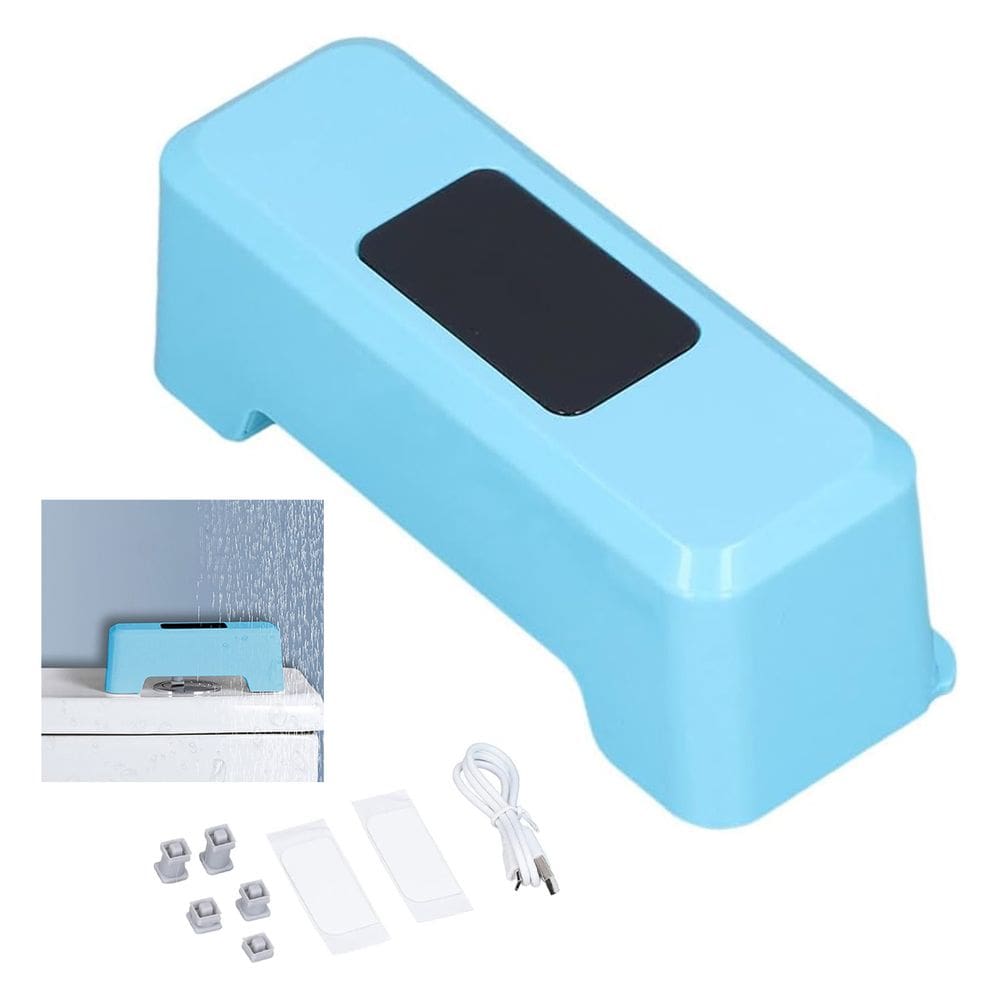 Sensor de Descarga Automatico Inteligente USB Bateria Recarregavel Privada Vaso Sanitario Lavabo Banheiro Casa Hotel Comercial Residencial