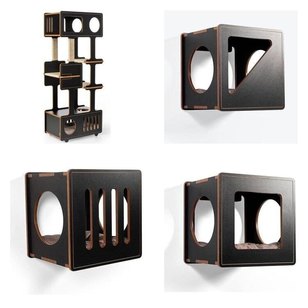 Playground Para Gatos Rajah Preto