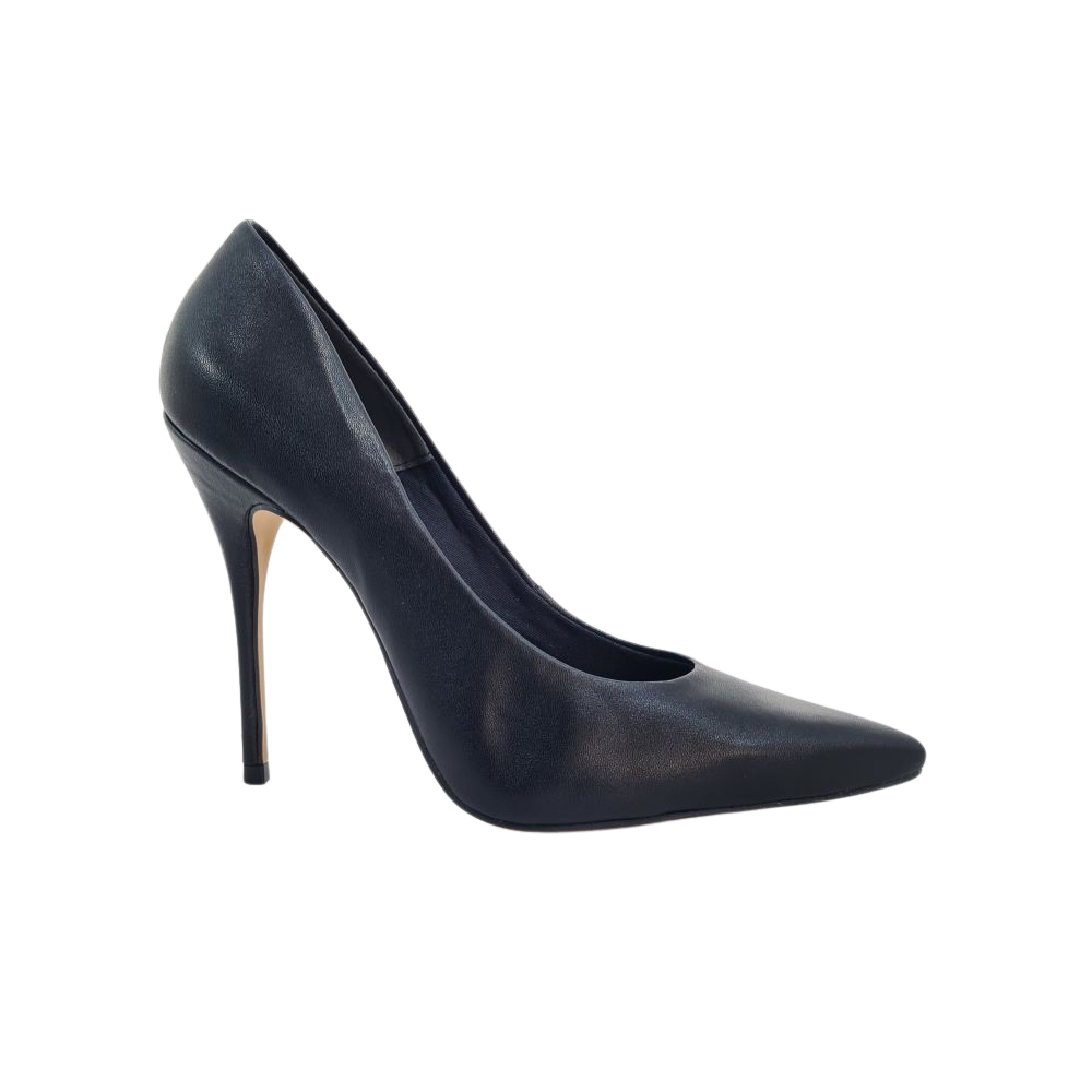 Scarpin Feminino Salto Alto Preto Numeração Especial Marie