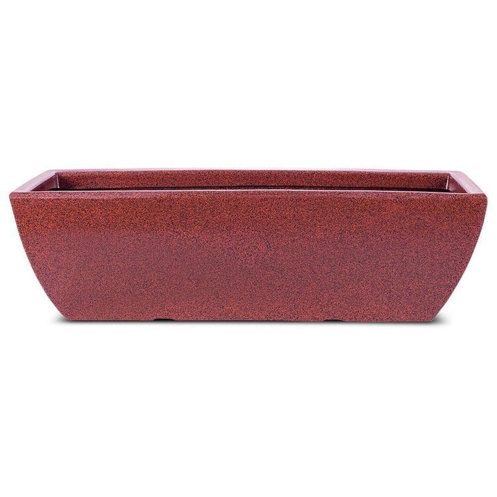 Conjunto de 5 Vasos Decorativo Jardineira Tamara 60 Marrom