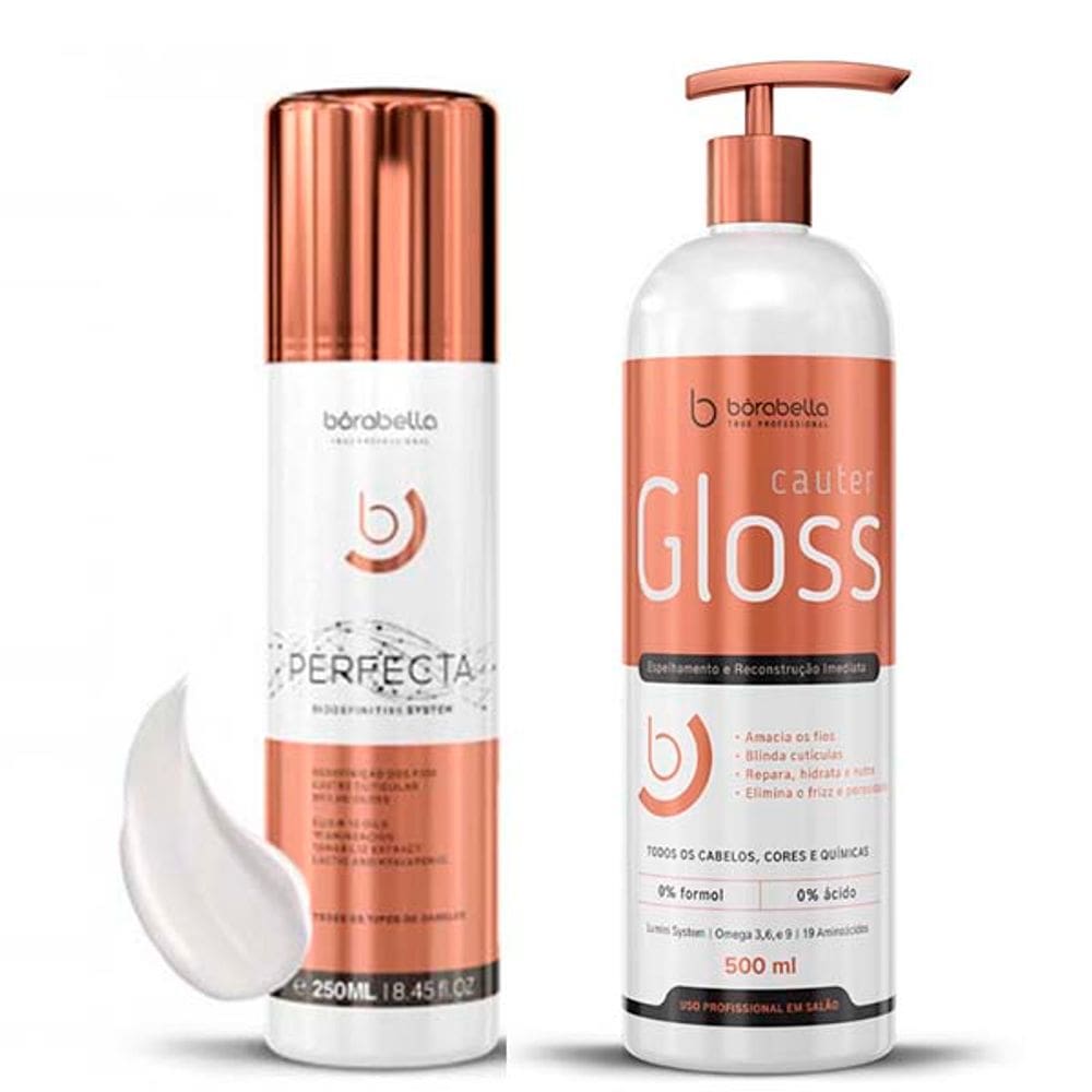 Kit Perfecta Biofinitive 250ml e Cauter Gloss Bórabella