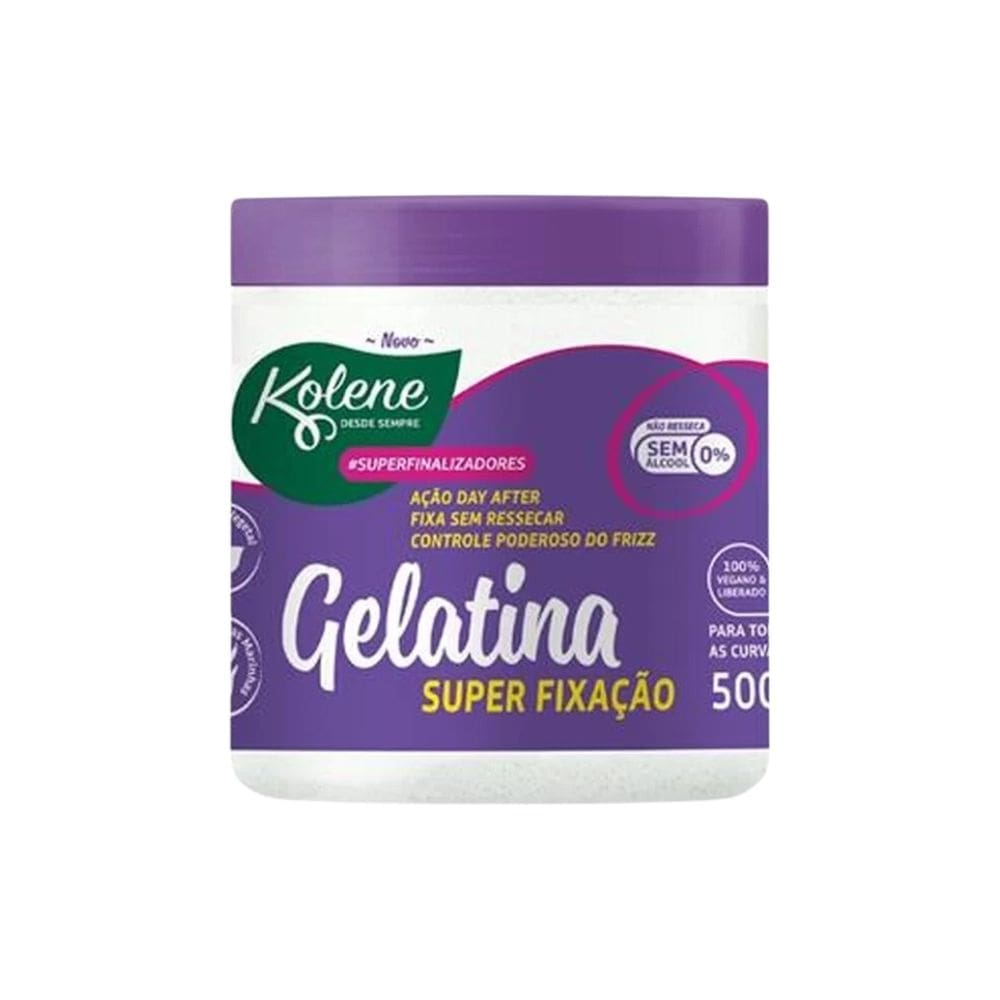 Gelatina Capilar Kolene 500g Super Fixaçao