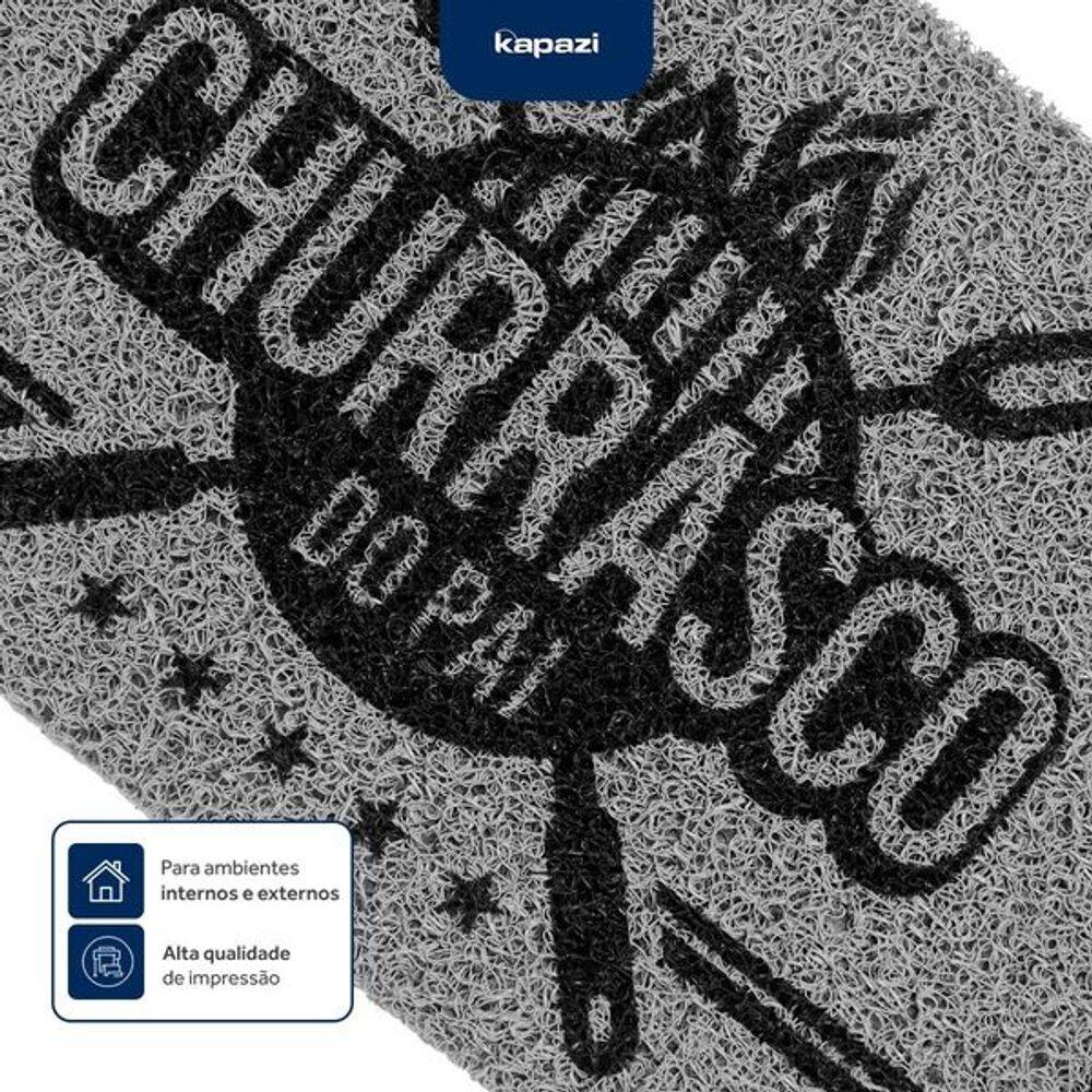 Tapete Vinil SuperPrint 40cm x 75cm Churrasco do Pai Kapazi