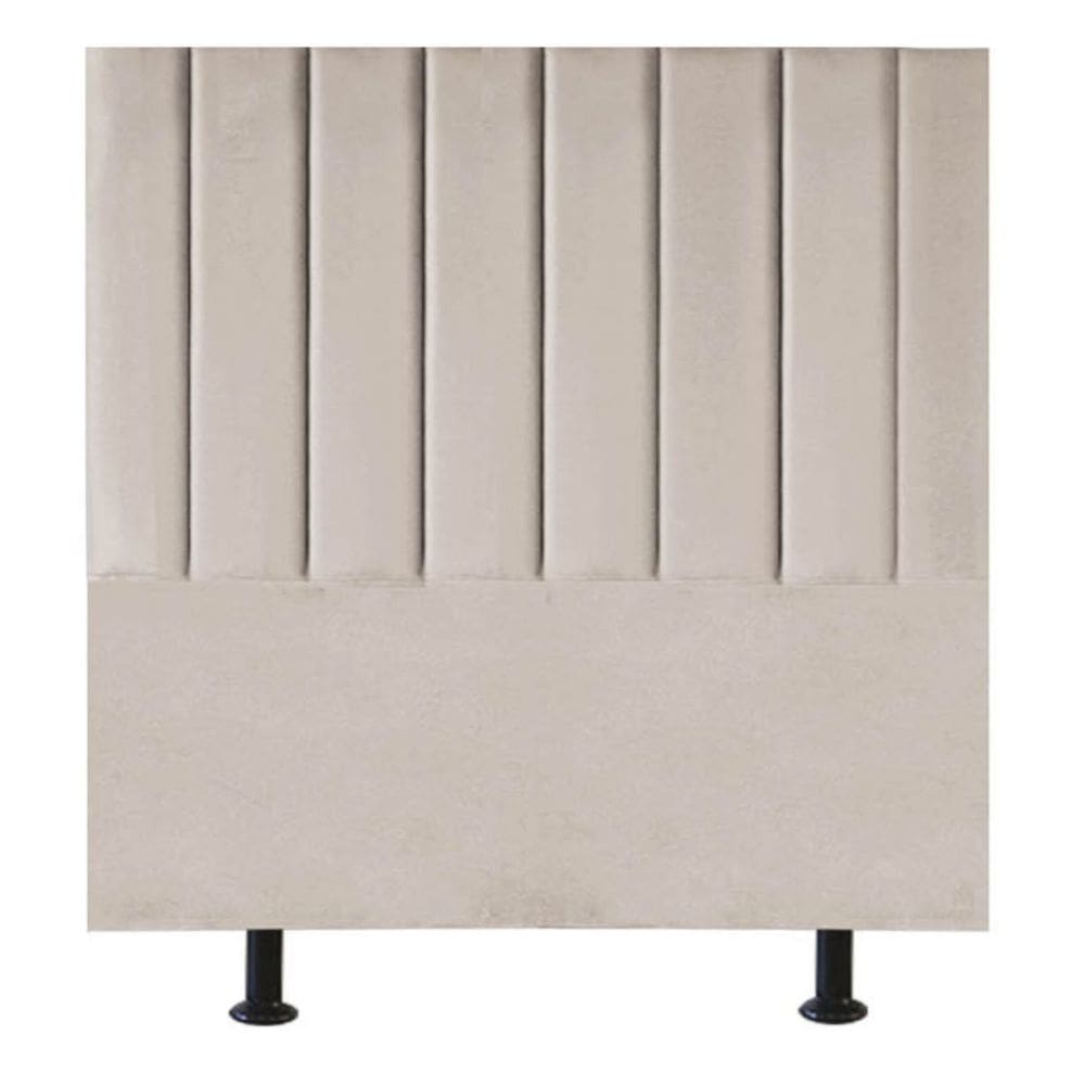 Cabeceira de Cama Solteiro Box 100 cm Maisa Suede