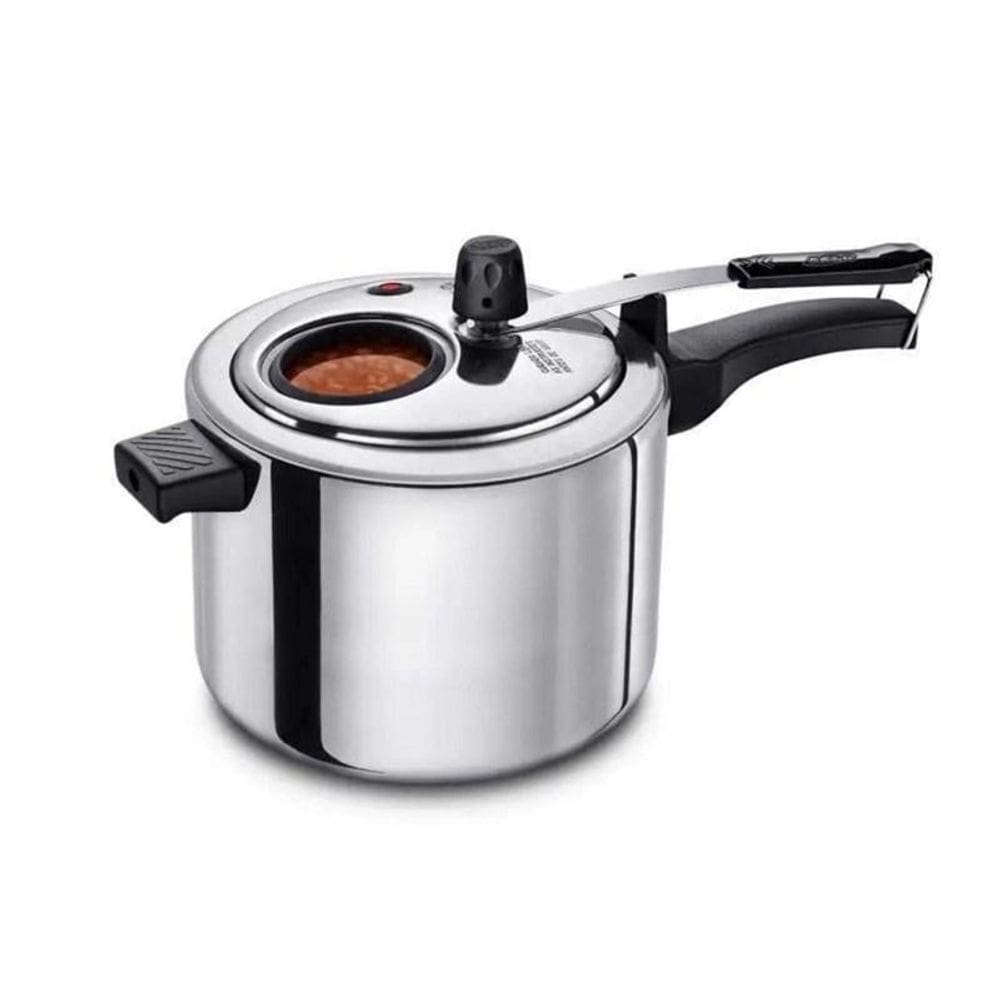 Panela de Pressão 3L Polida Visor N20 Inox