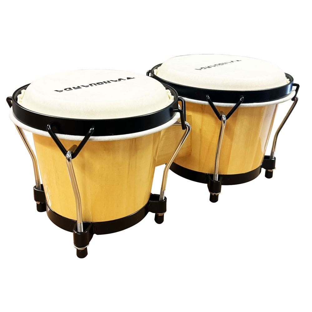 BONGÔ VANGUARDA PRIVILEGE NATURAL FERRAGEM PRETA 6" e 7"