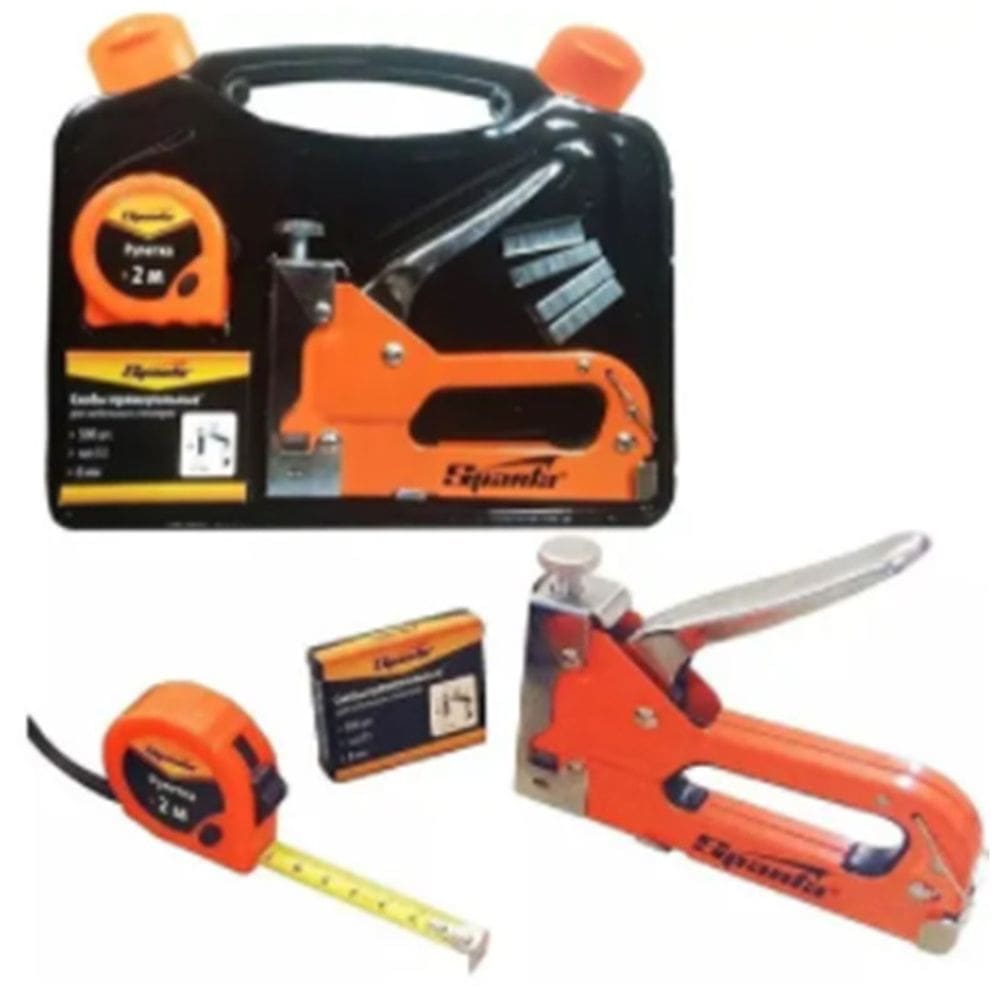 Kit Grampeador Estofamento Móveis
