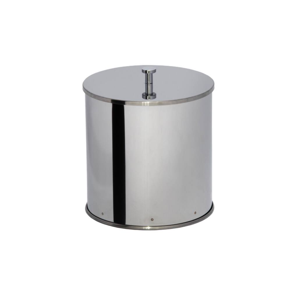 Lixeira em Aço Inox 03L com Tampa