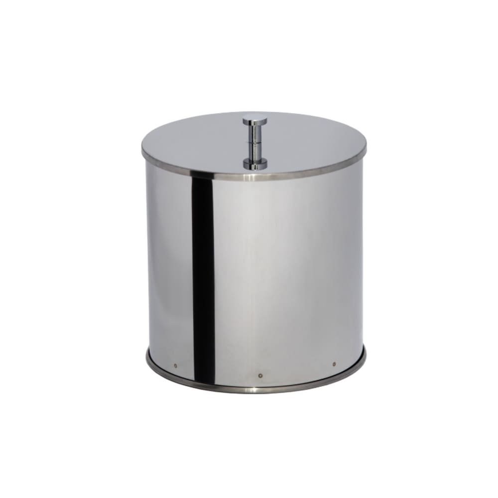 Lixeira em Aço inox 05L com Tampa