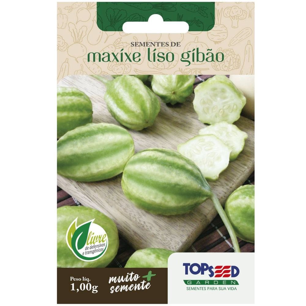 Sementes de Maxixe Liso Gibão TOPSEED
