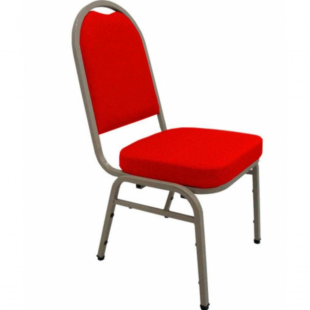 Cadeira Para Hotel E Auditórios Linha Hotel Vermelho