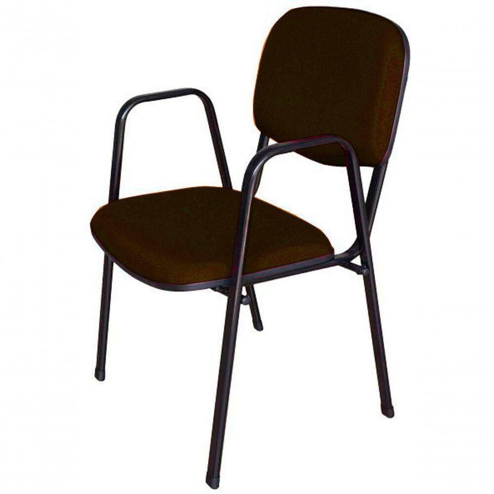Cadeira Para Auditórios Linha Hotel Auditório Marrom
