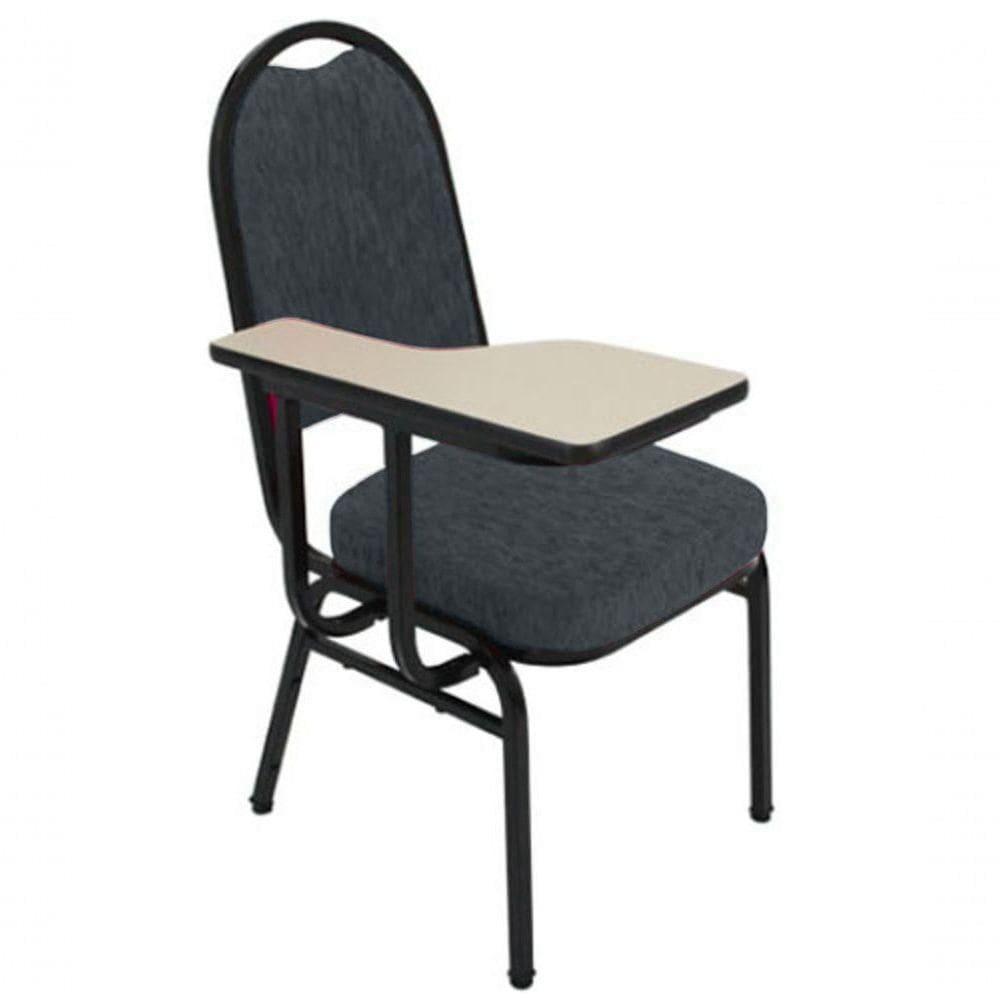 Cadeira Universitária Para Auditório Linha Hotel Cinza