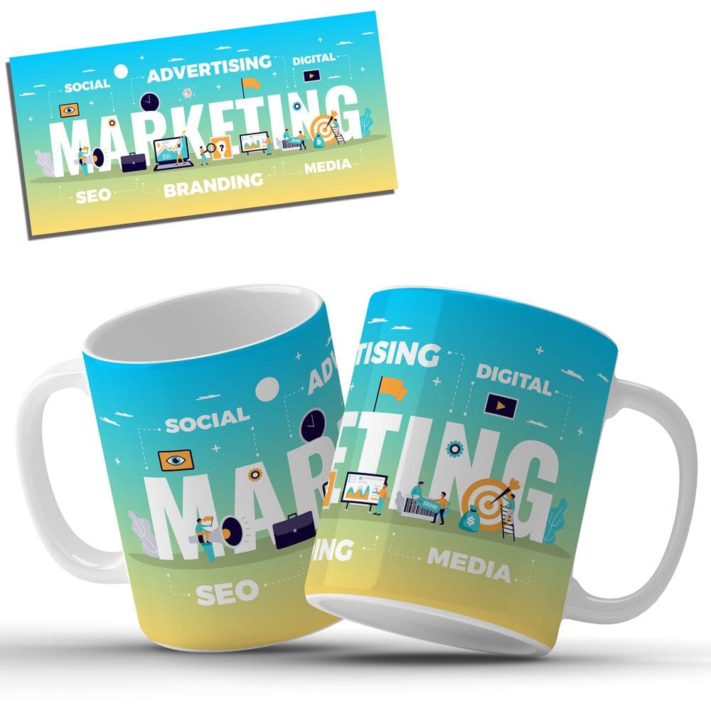 Caneca Personalizada Profissão de Marketing Seo Analista