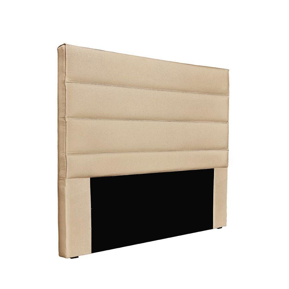 Cabeceira Cama Box Casal 140 Cm Arles Linho Dourado S04 - D`rossi