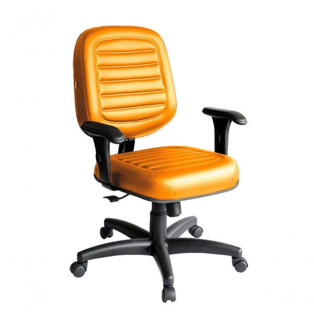 Cadeira Diretor Para Escritório Linha Blenda Laranja