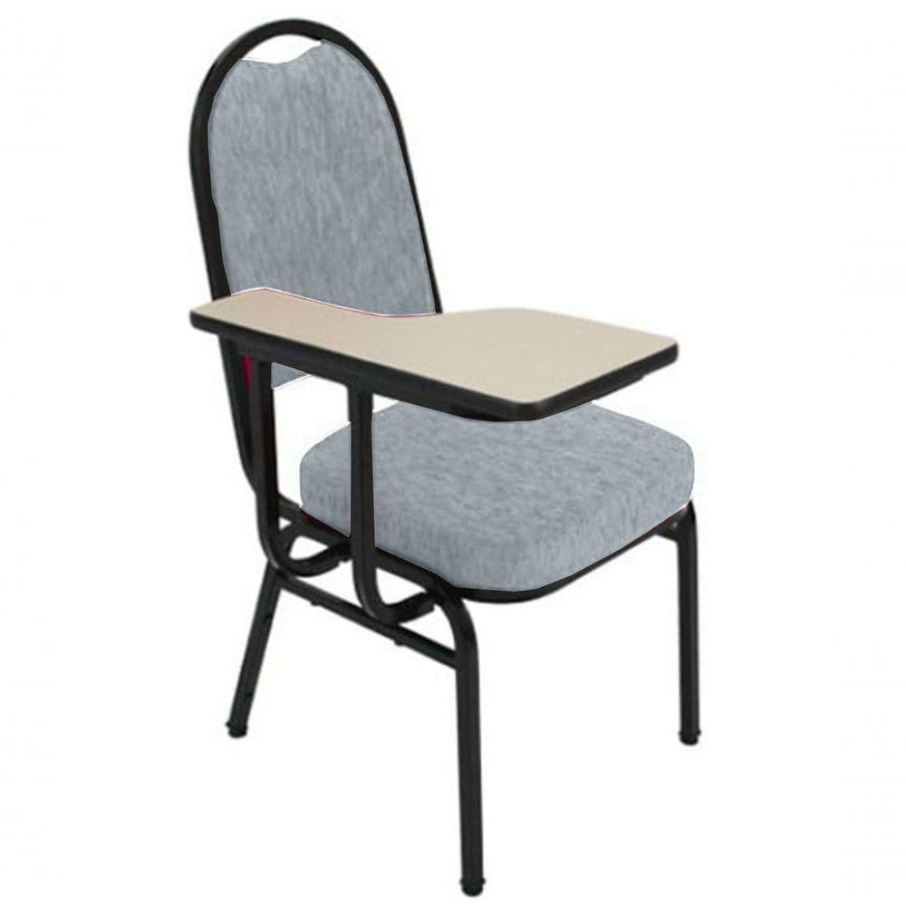 Cadeira Universitária Para Auditório Linha Hotel Cinza