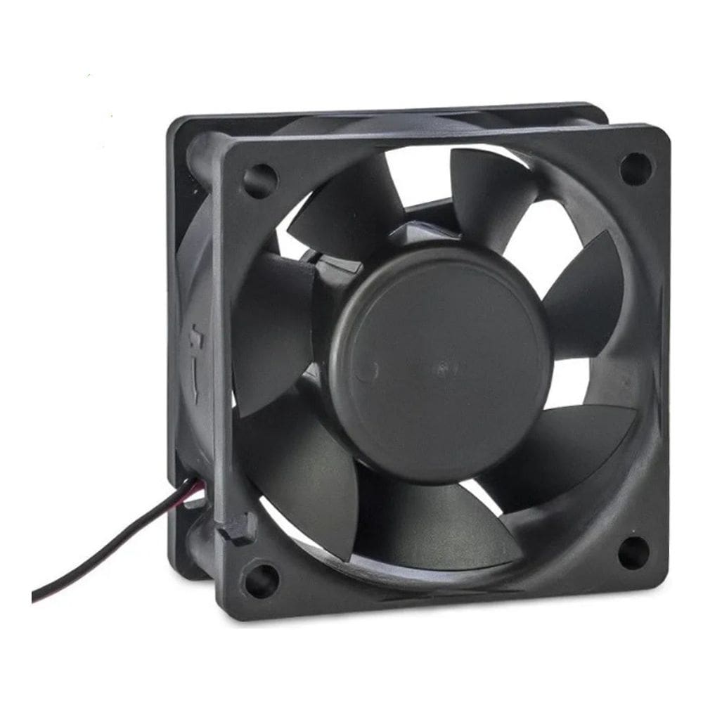 Microventilador Cooler 60x60x25 12v Kit Com 3pçs