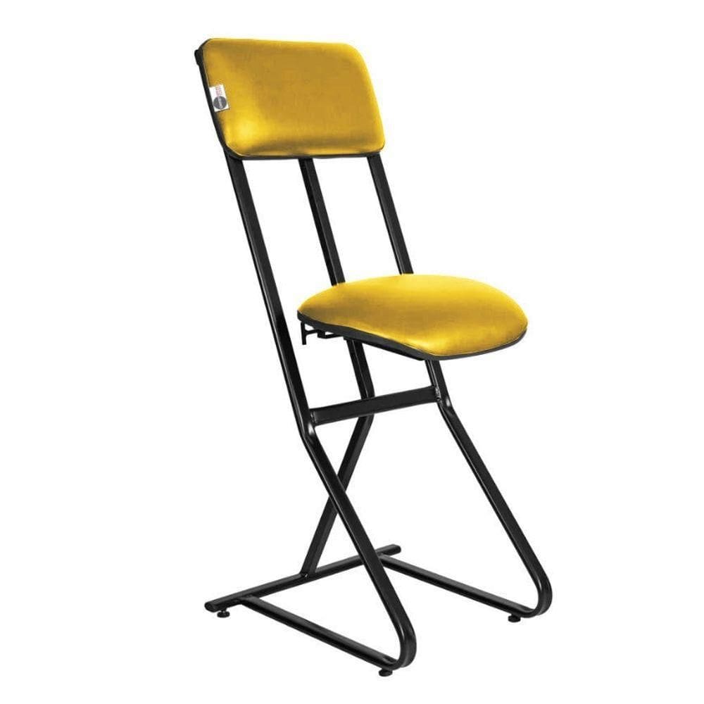 Banqueta Para Vigilantes E Vigias Linha Security Amarelo