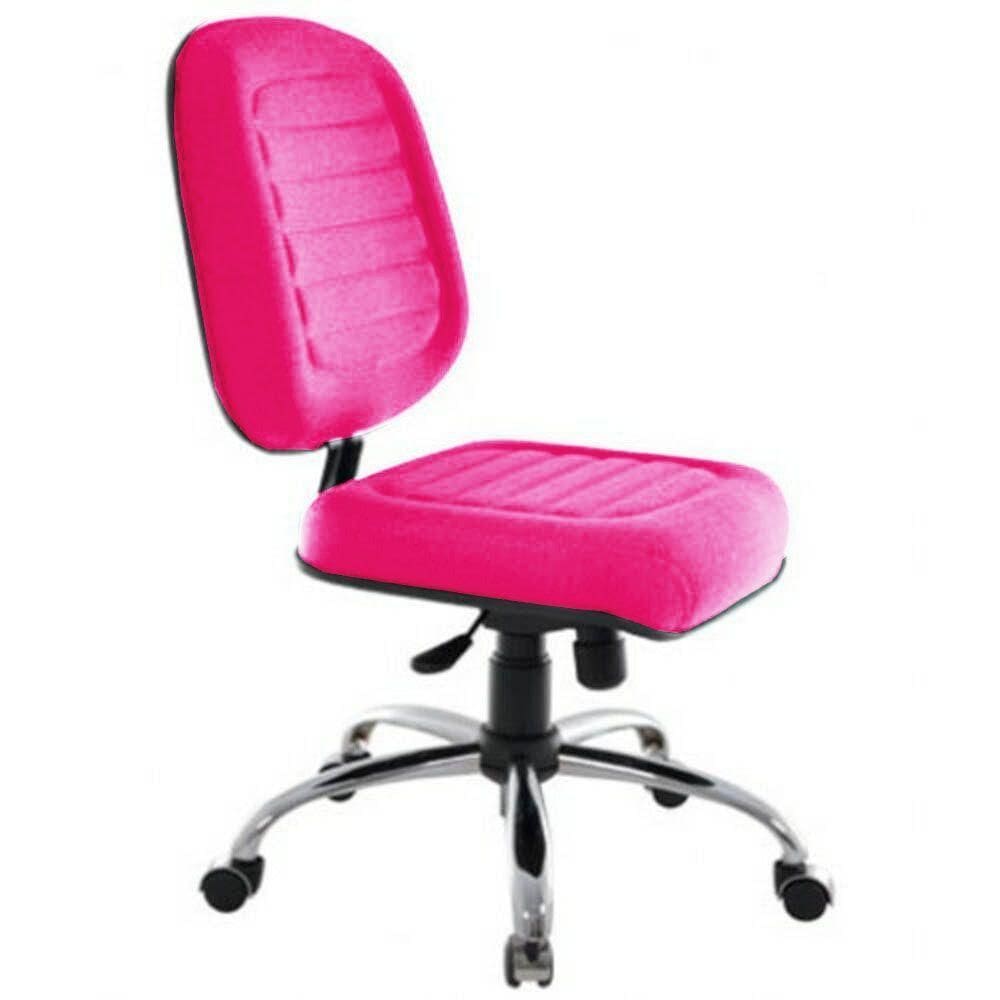 Cadeira Para Escritório Diretor Gomada Linha Blenda Rosa