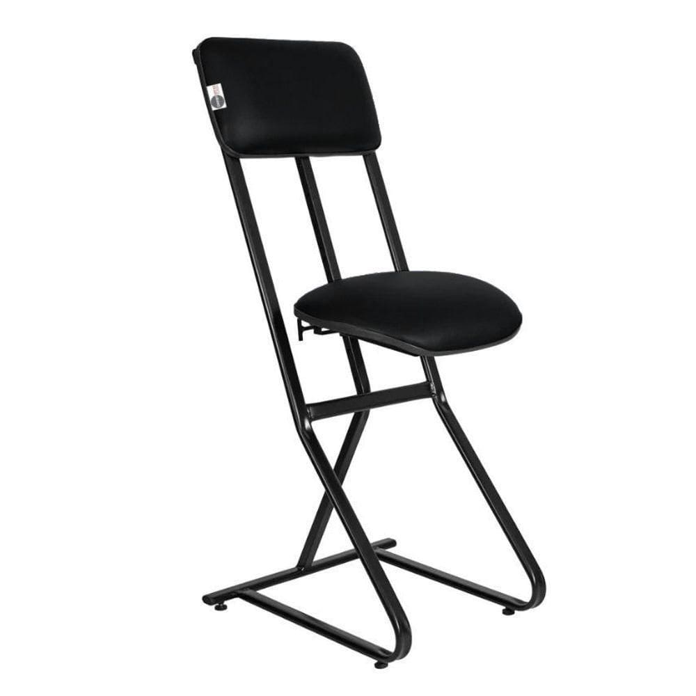 Banqueta Para Vigilantes E Vigias Linha Security Preto