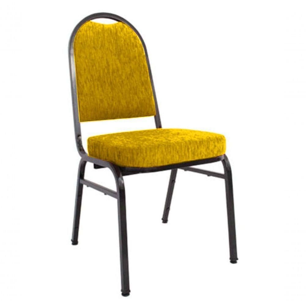 Cadeira Para Hotel E Auditório Linha Hotel Amarelo