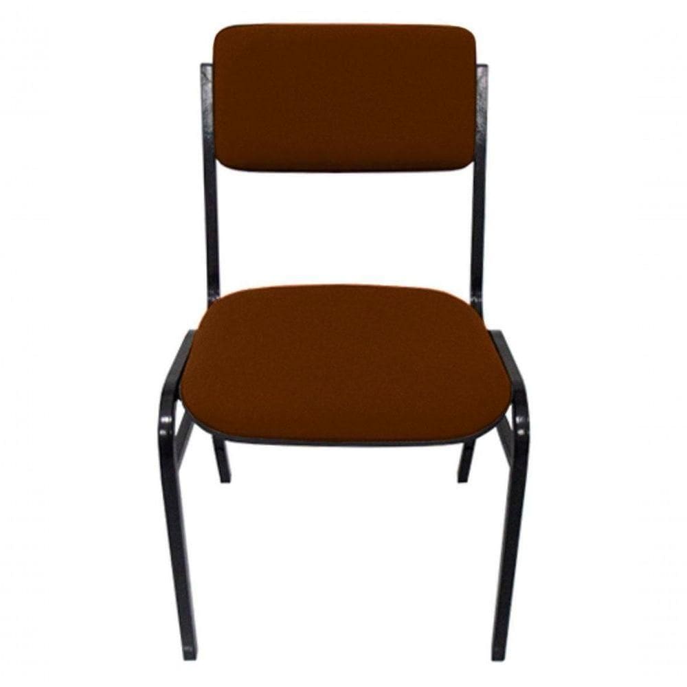Cadeira Empilhável Para Auditórios Linha Hotel Smart Marrom