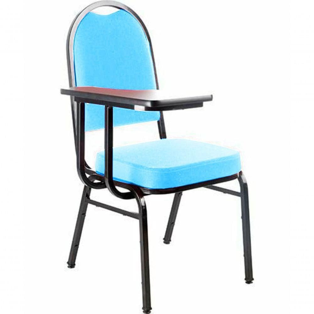 Cadeira Universitária Para Auditório Linha Hotel Azul