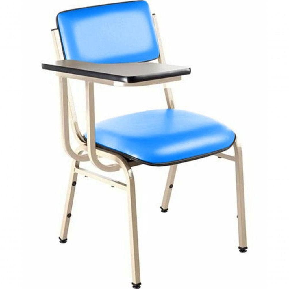 Cadeira Universitária Para Auditórios Linha Hotel Smart Azul