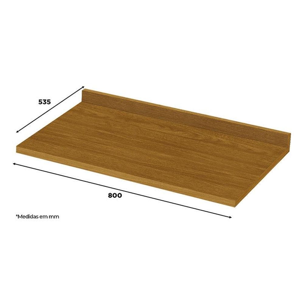 Tampo Para Balcão 80cm Nature - Henn