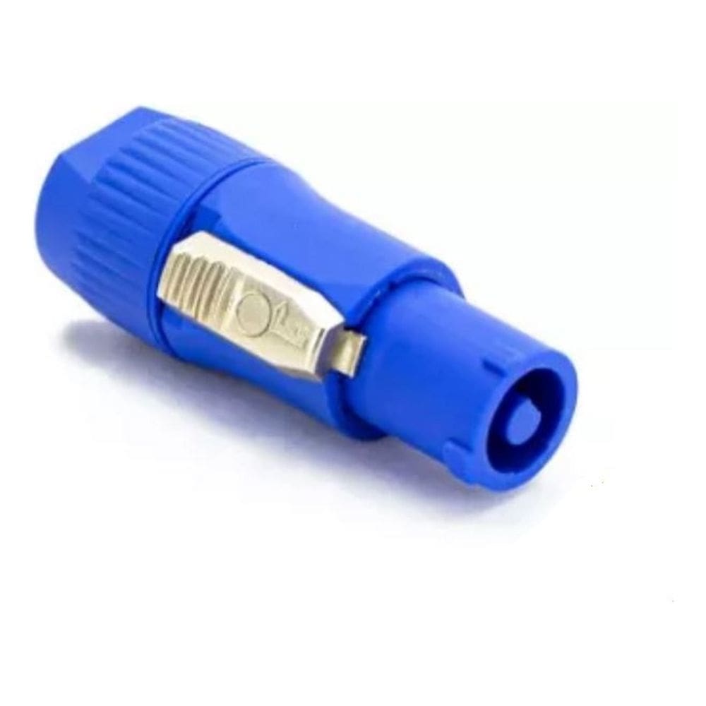 Kit 05 Pçs Conector Ac Macho Powercon In