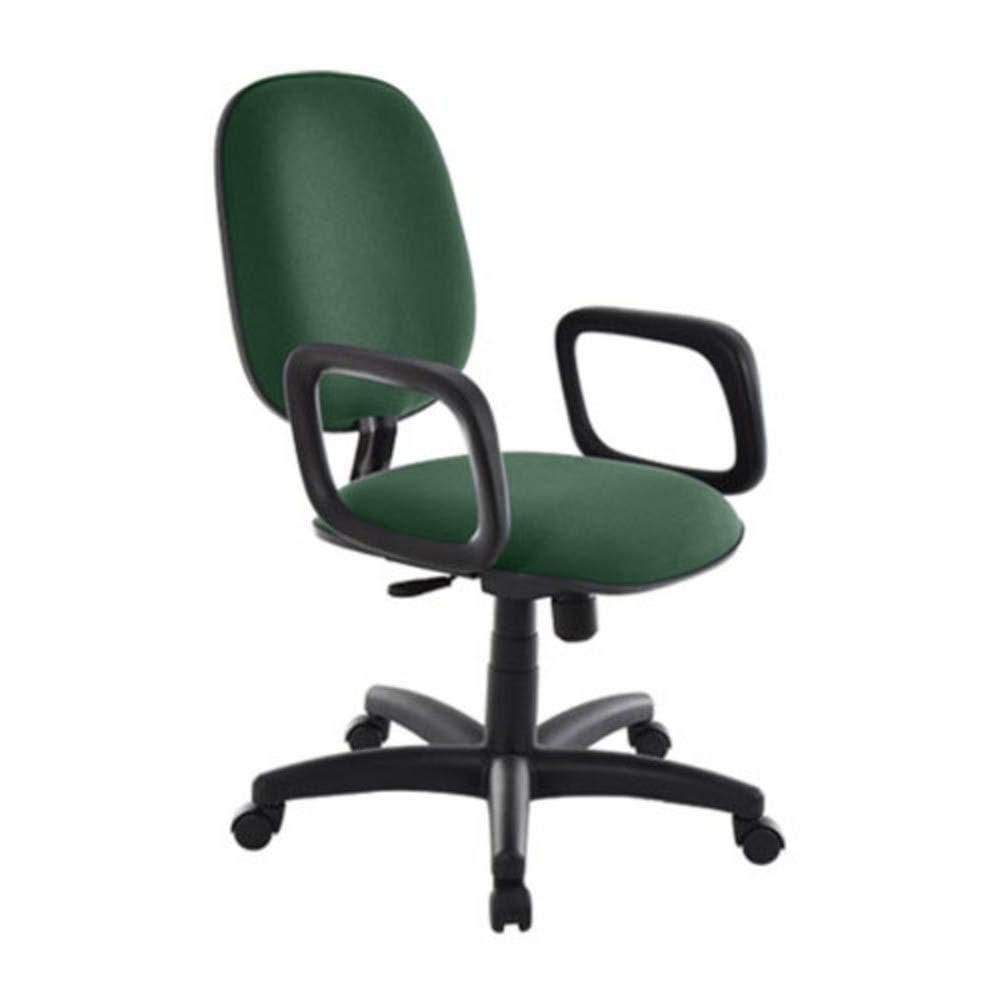 Cadeira Diretor Para Escritório Com Braços Linha Uno Verde