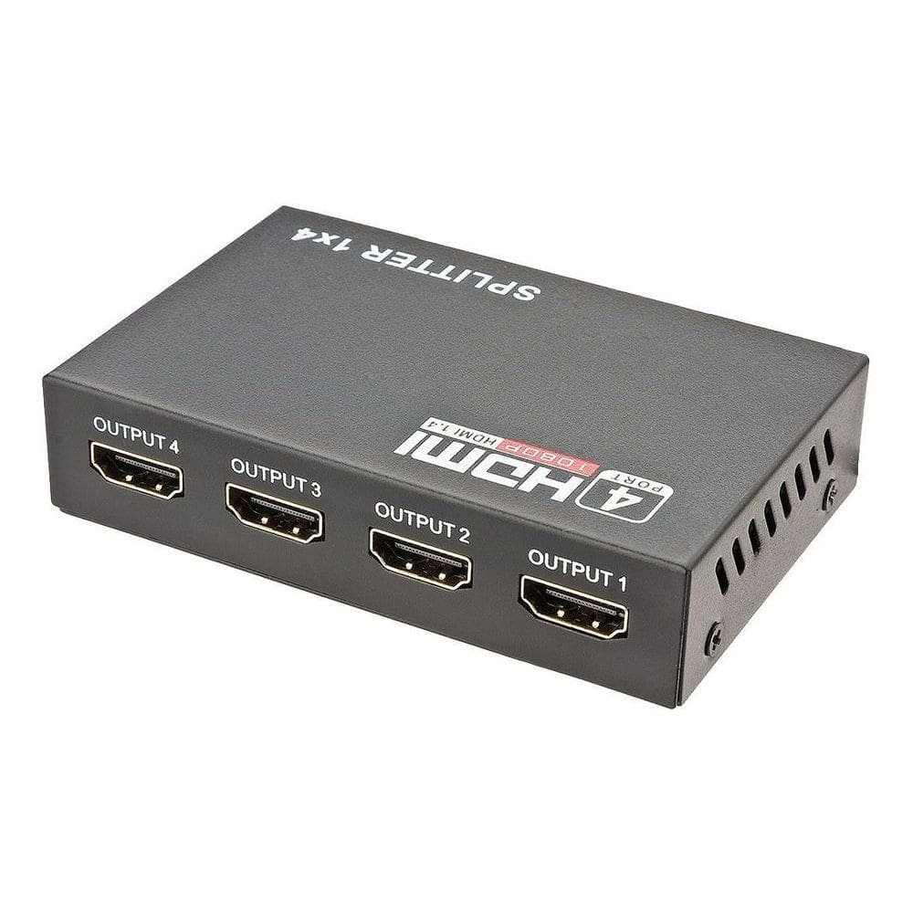 Splitter Distribuidor 1x4 Cabo Hdmi 3d 1080p