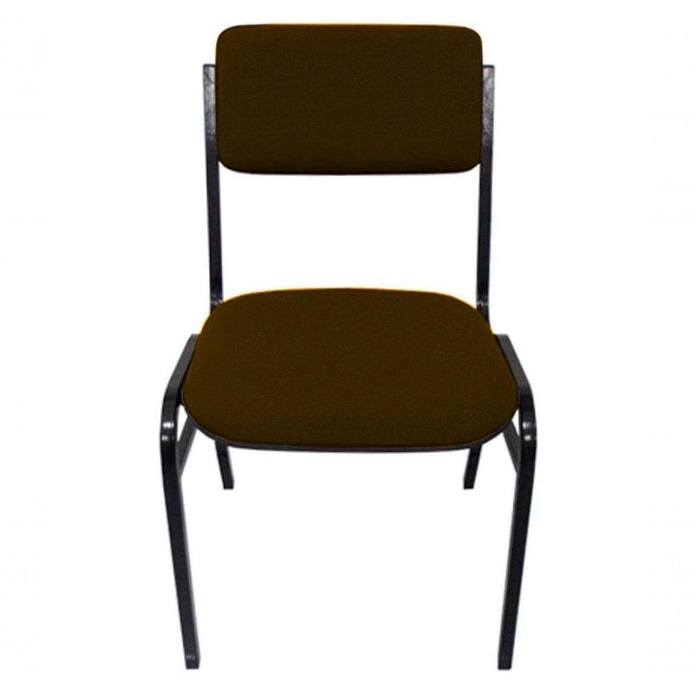 Cadeira Empilhável Para Auditórios Linha Hotel Smart Marrom