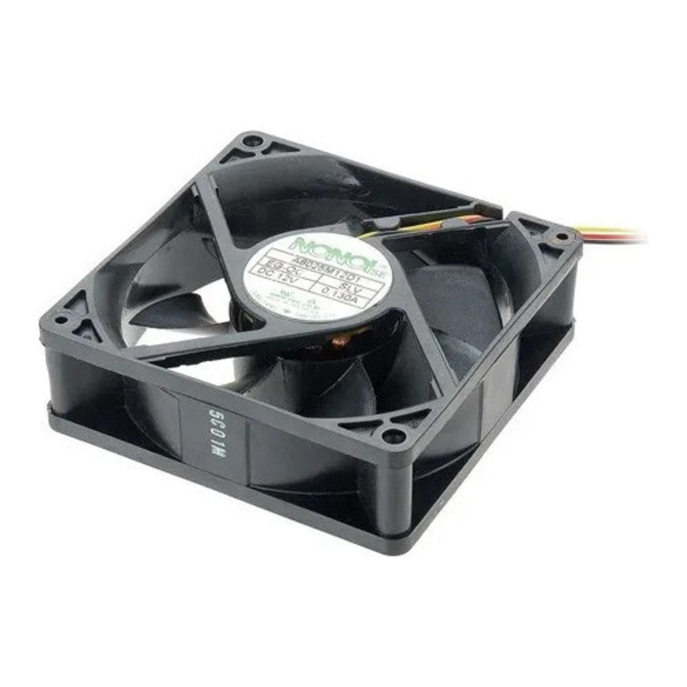 Cooler Microventilador 80x80x25mm 12v