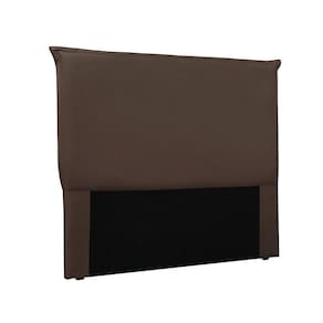 Cabeceira Cama Box Casal 140 Cm Garden Veludo Marrom S04 - D`rossi