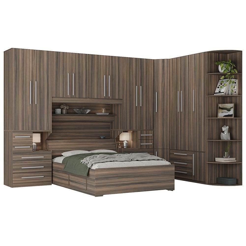 Dormitório Queen Size Sem Cama 1222s San Remo