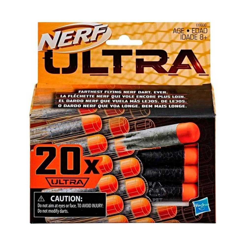 Refil Dardos Nerf Ultra Com 20 Unidades Hasbro Ref:E6600 8 Anos+