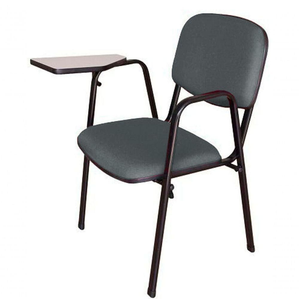 Cadeira Universitária Para Auditórios Linha Hotel Cinza