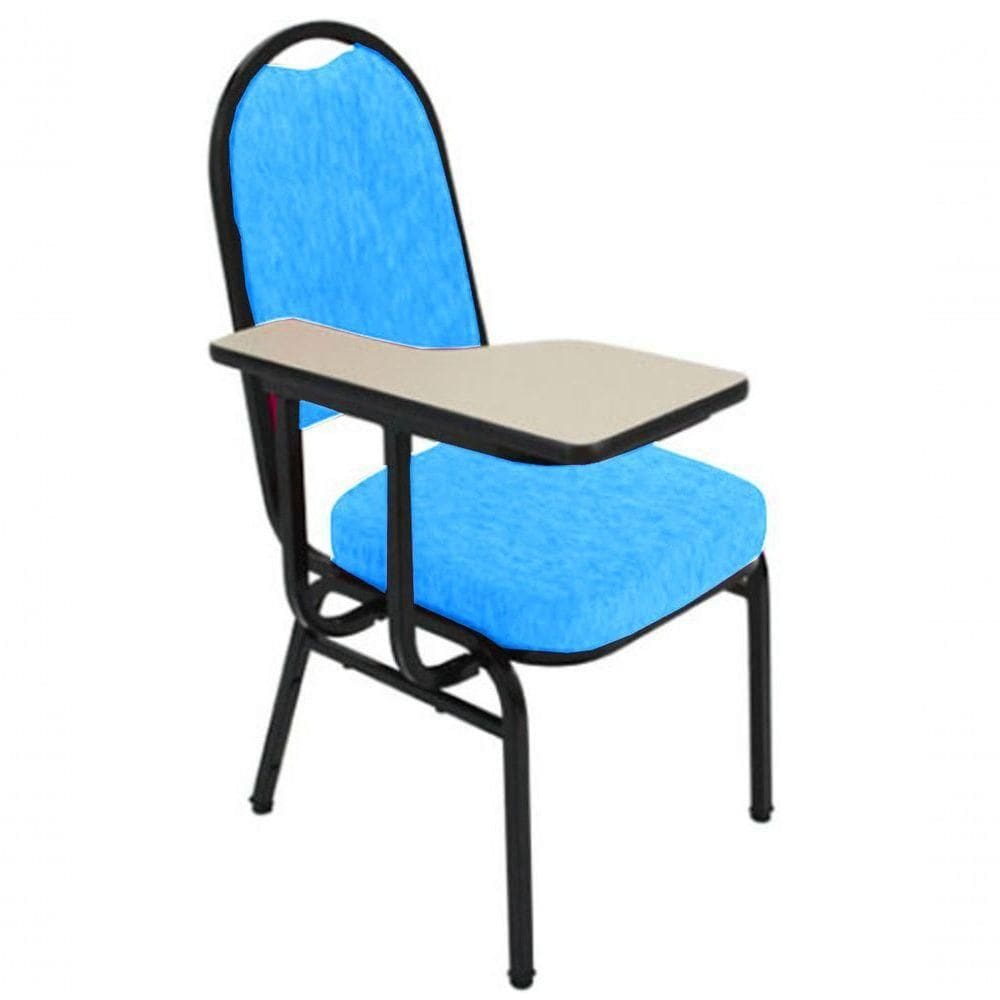 Cadeira Universitária Para Auditório Linha Hotel Azul