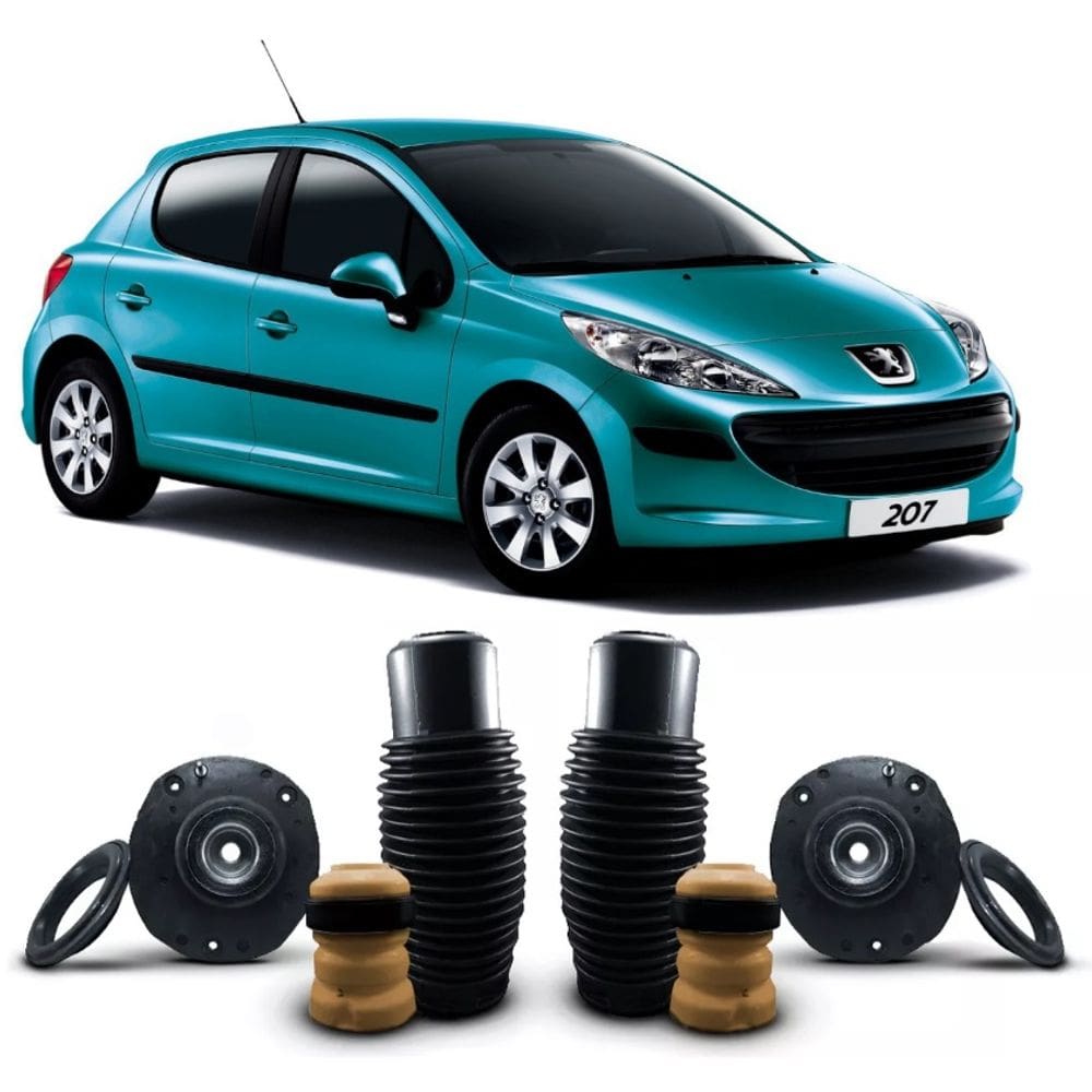 Kit Coxim Batente Coifa Rolamento Peugeot 206 207 Sw Hoggar