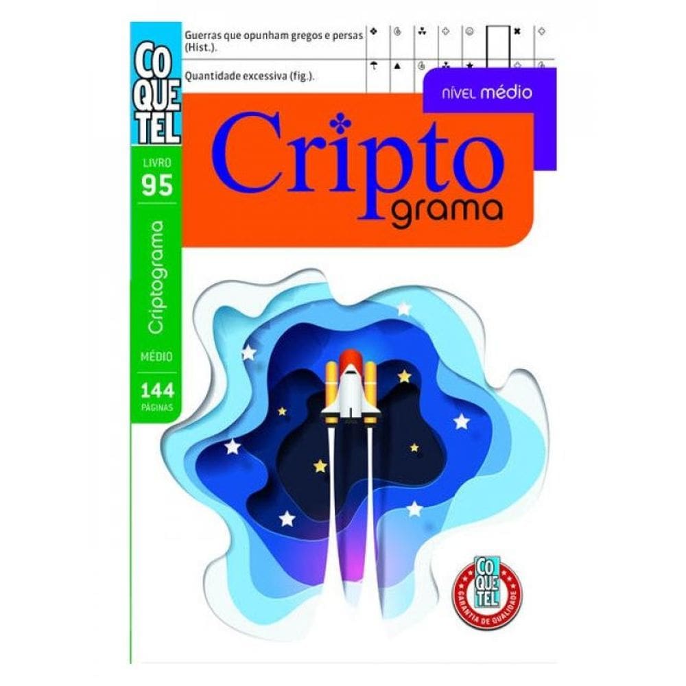 Livro Coquetel Criptograma 95