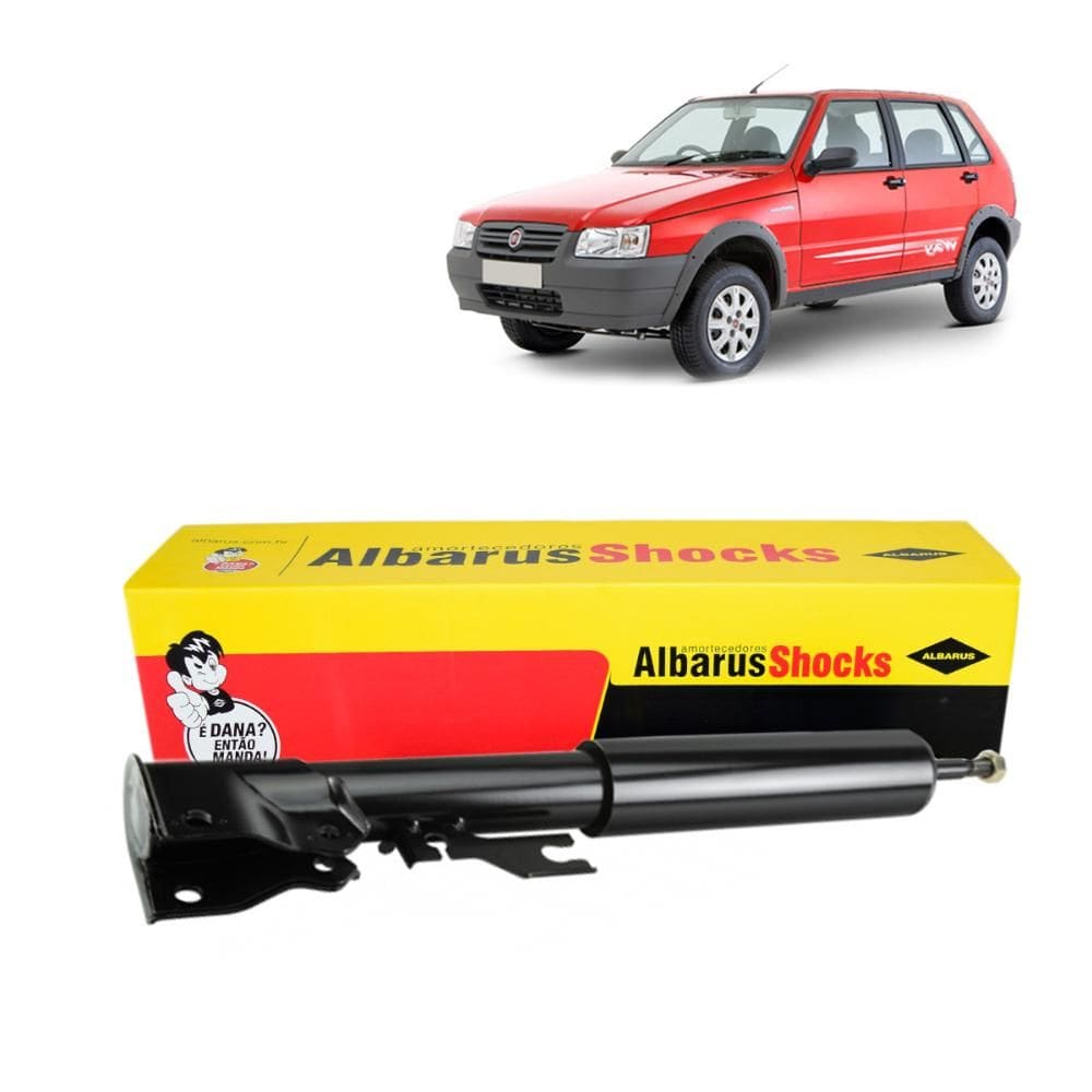 Amortecedor A Óleo Traseiro Uno Way 1.0 Quadrado 2008 a 2013