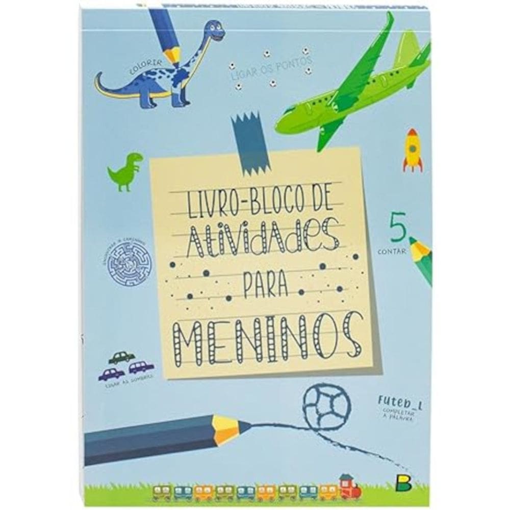 Livro-bloco de atividades - Meninos