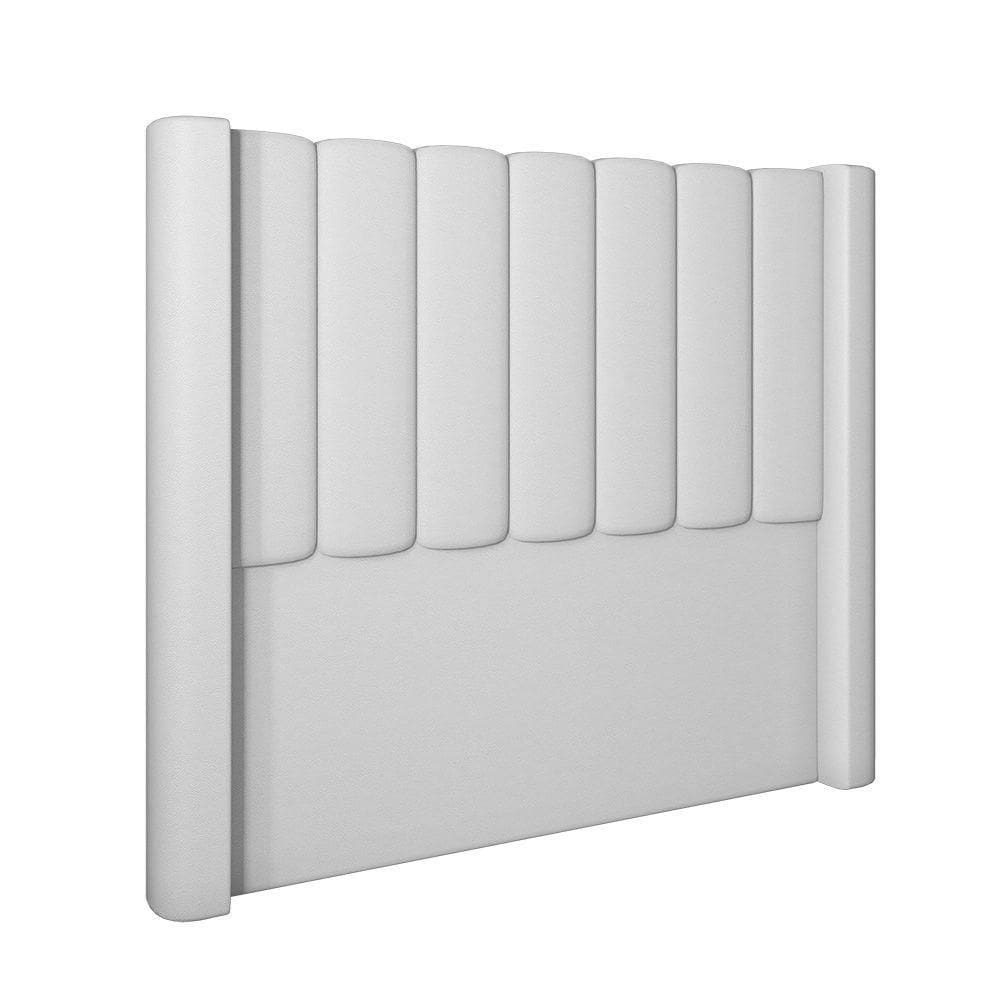 Cabeceira Para Cama Box Casal 140 Cm Rania Corino Branco I02 - D`rossi