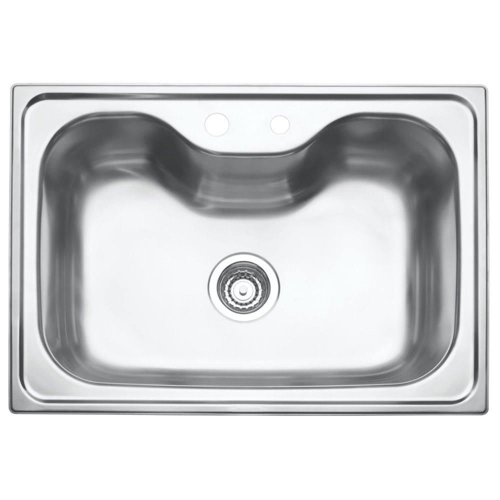 Cuba Tramontina Morgana 60fx Undermount em Aco Inox Acabamento Acetinado 69x49 Cm com Valvula