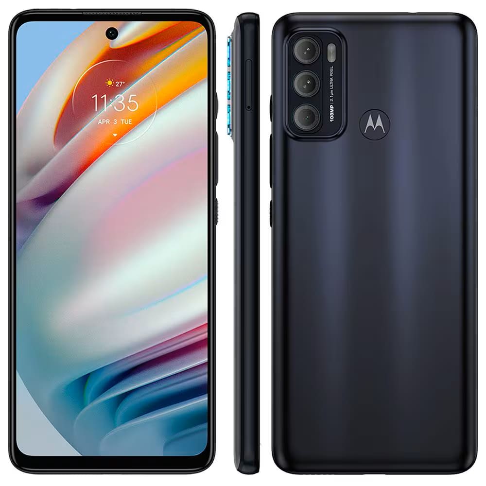 REEMBALADO: Motorola Moto G60 128GB 4GB RAM Tela 6.8 - Preto