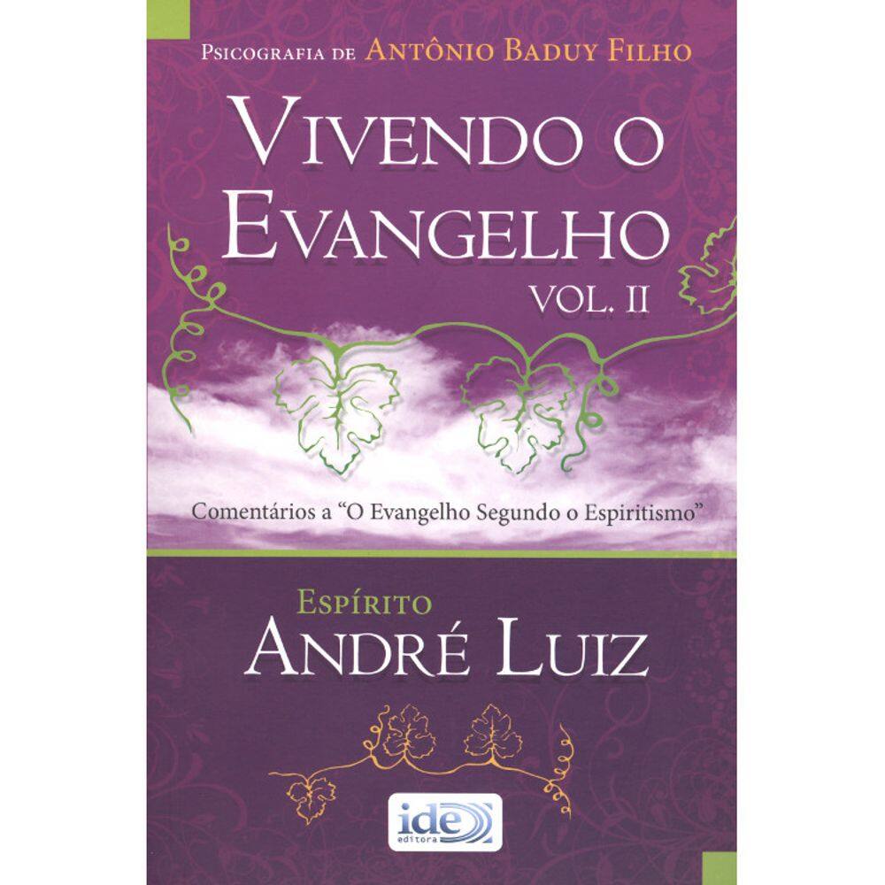 Vivendo O Evangelho - Vol Ii - Espirito André Luiz