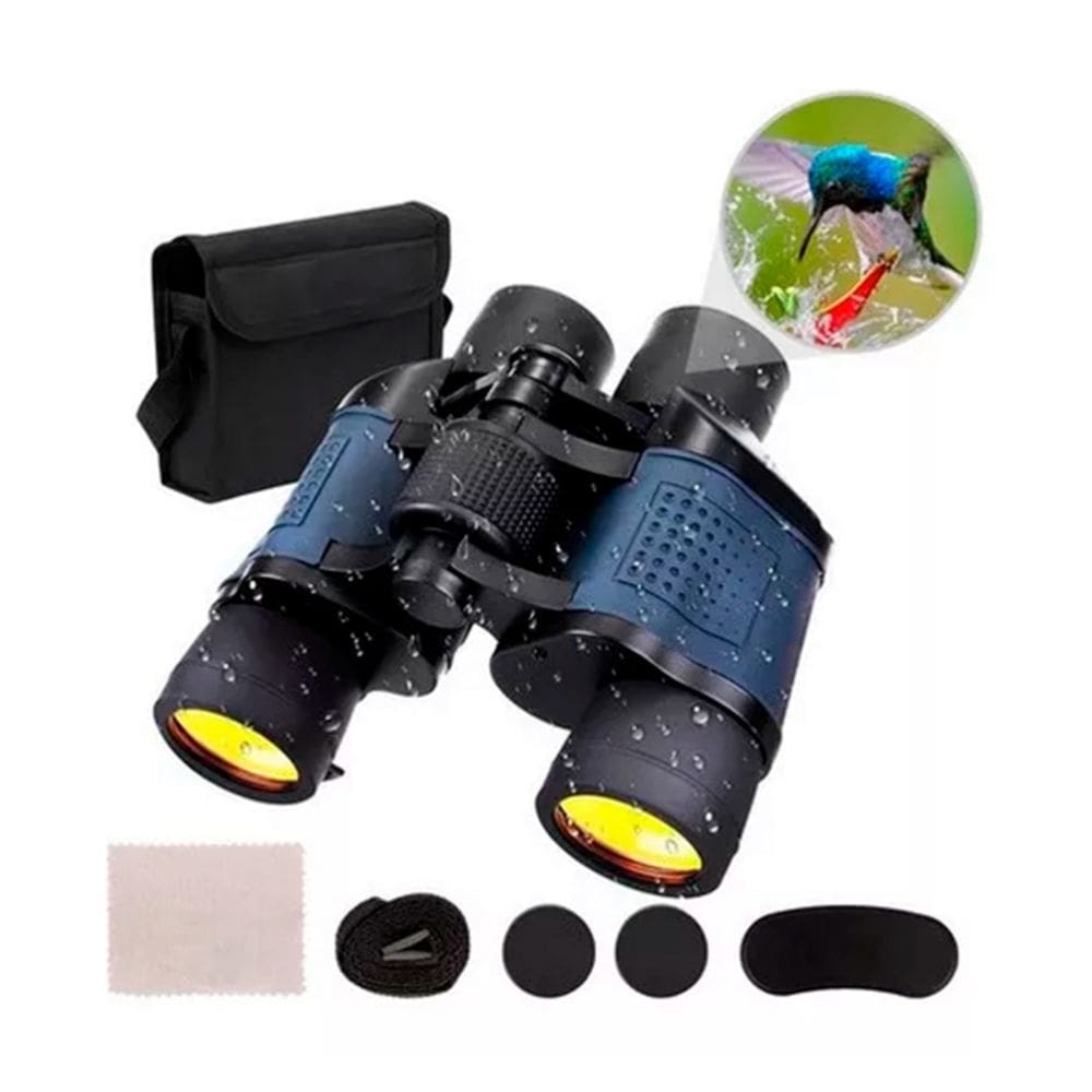Binóculos telescópicos HD 60x60 impermeáveis 0,6 kg