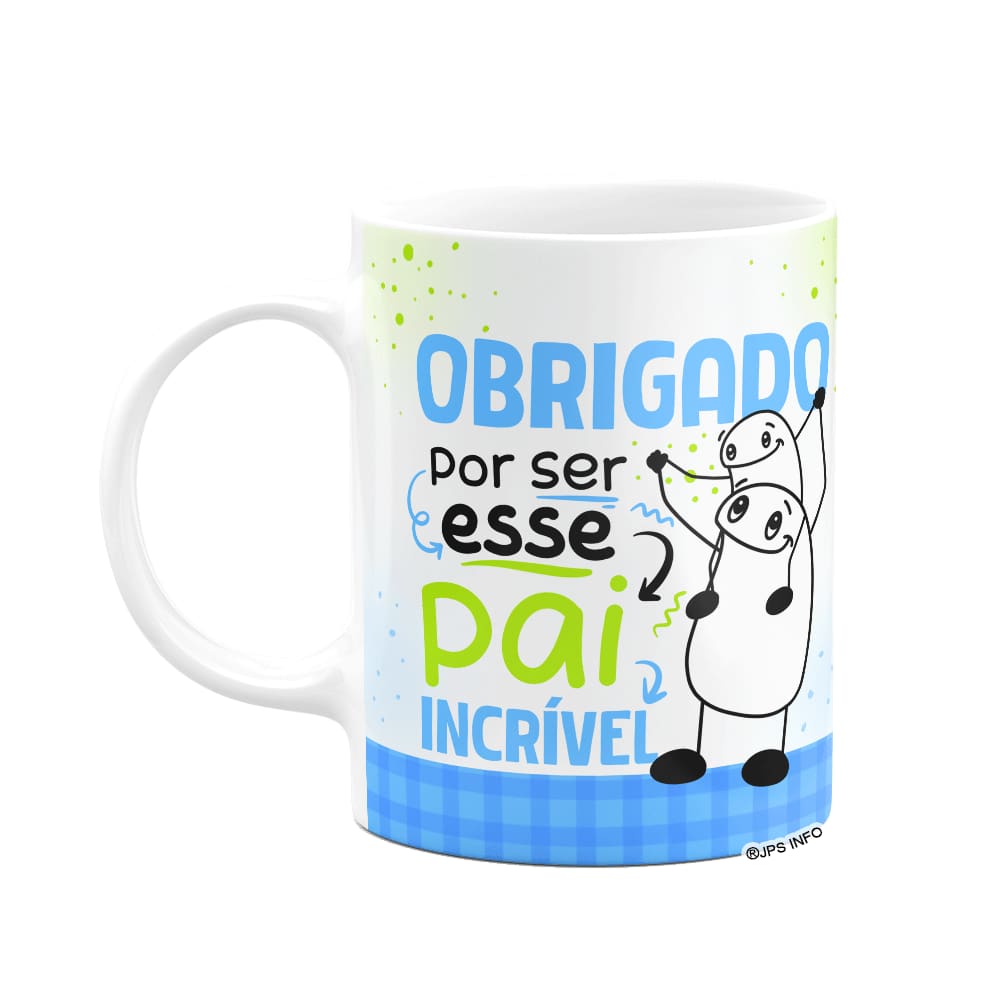 Caneca Flork Dia dos Pais - Obrigado por ser um pai incrível